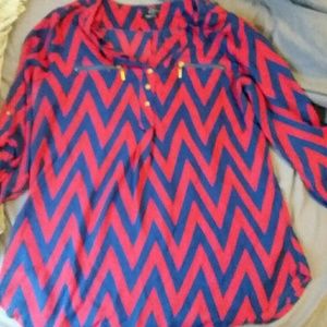 Rue21 3/4 sleeve dress shirt